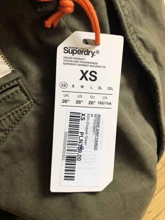 SuperDry bojówki rozm.XS