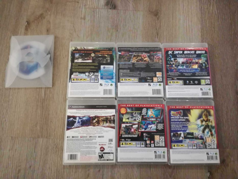 jogos PS3 Dragon Ball Z Ultimate Tenkaichi, Raging Blast 2, PES 2012