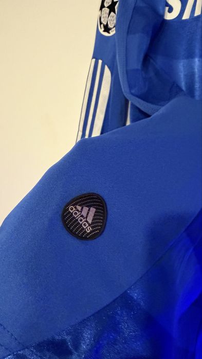 Longsleeve  Koszulka Retro Chelsea FC – Didier Drogba (Finał LM 2012, Monachium)