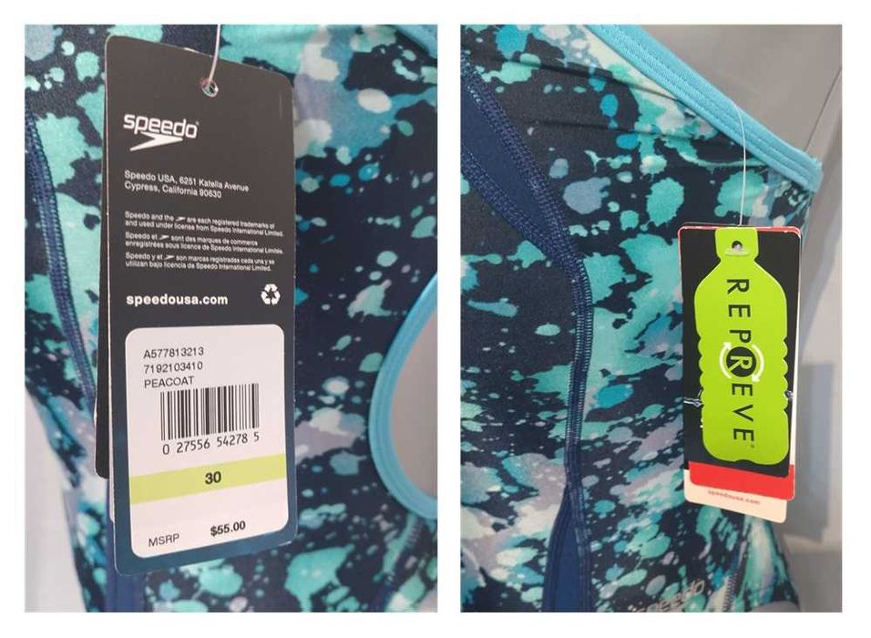 Speedo Fato de banho de uma peça Tam XS