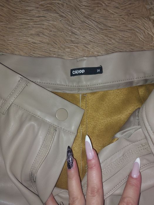 Штани демі crop 34