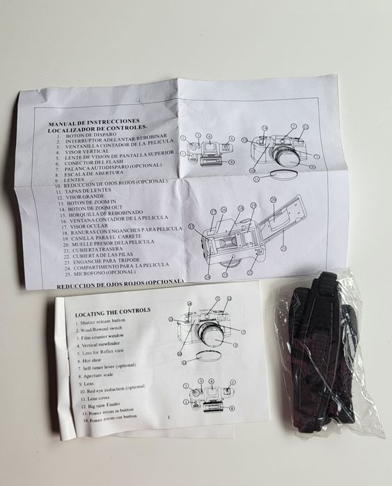 Máquina fotográfica vintage Olympia