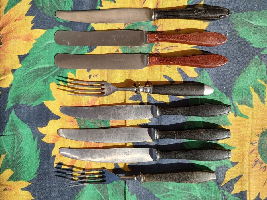 Sztućce Gerlach bakelit 8 szt