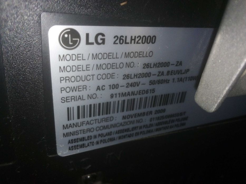 Telewizor/monitor w dobrym stanie!