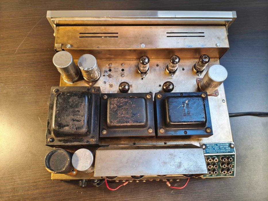 Sherwood S-5500 IV wzmacniacz lampowy vintage