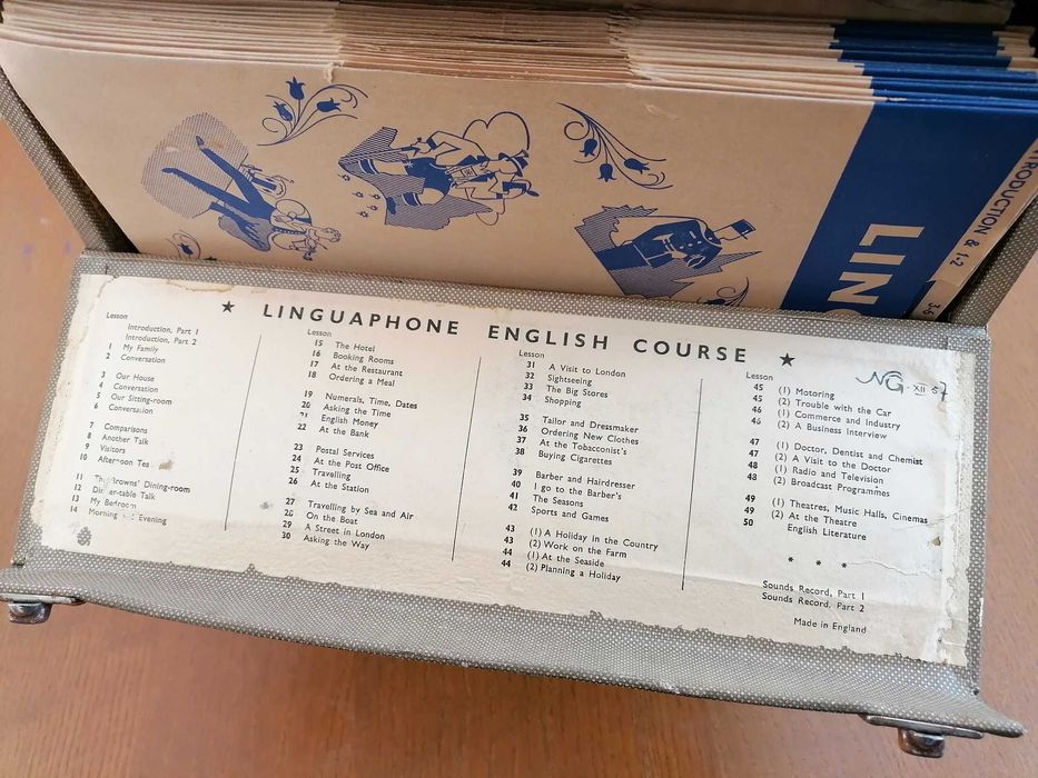 vinyl linguaphone course