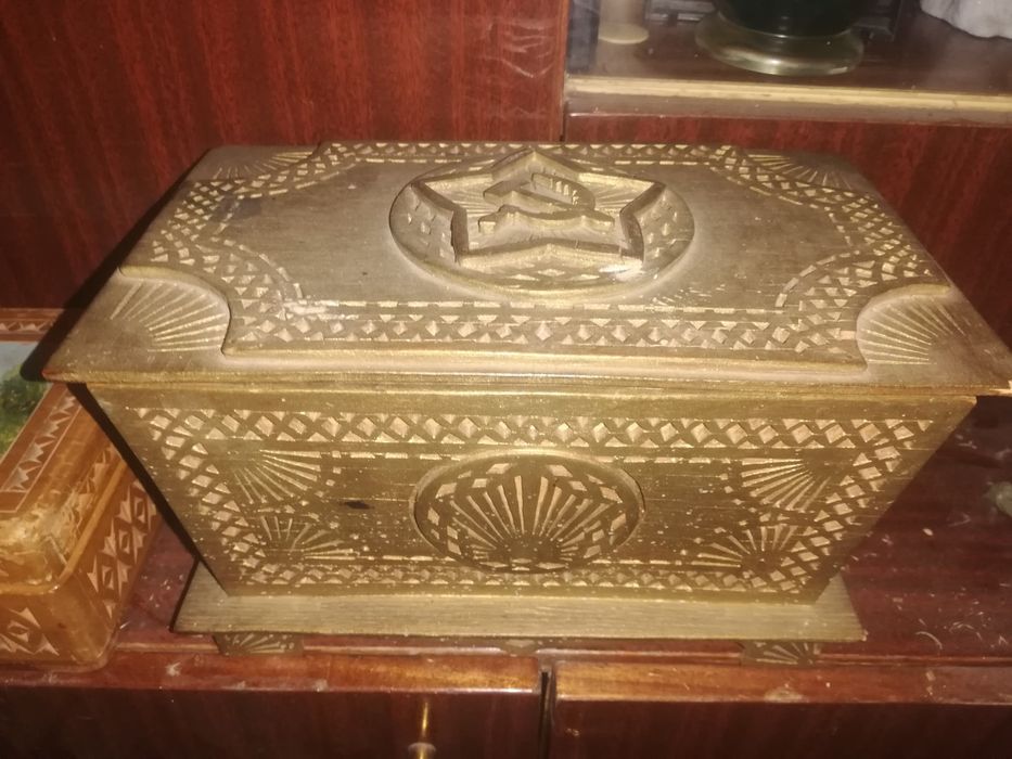 Шкатулка винтажная