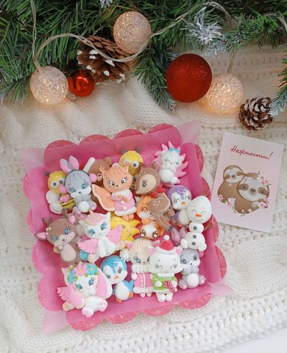 ,Маршмеллоу ручної роботи, подарунки до Святого Миколая,на Різдво