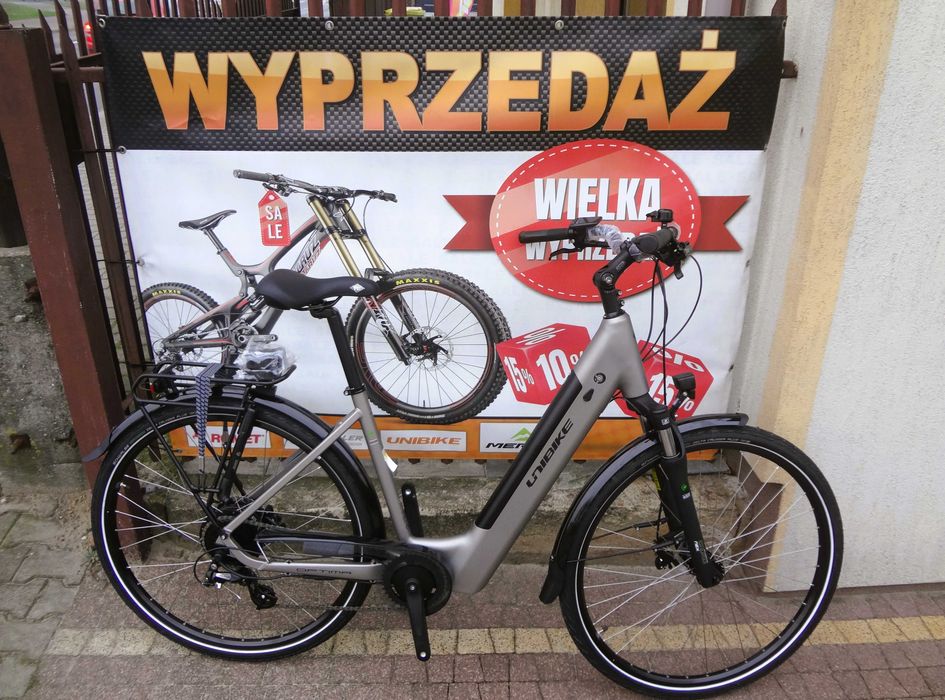 Rower elektryczny UNIBIKE OPTIMA różne kolory NOWY