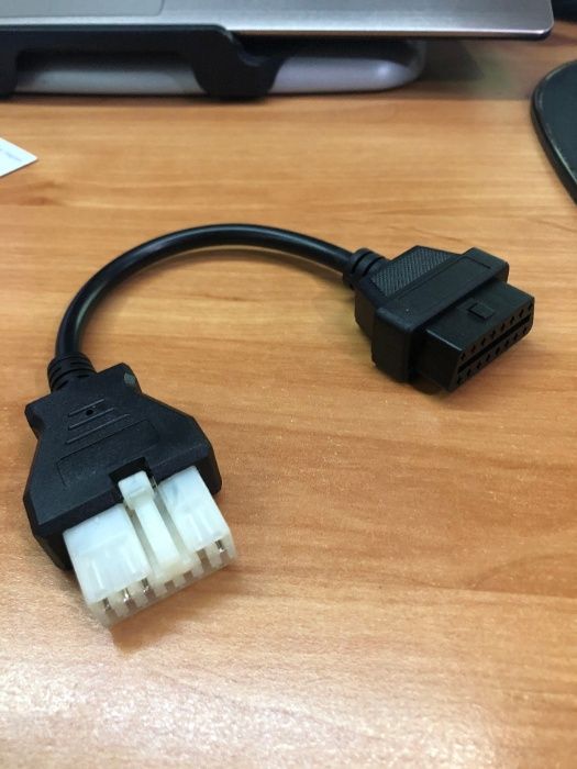 Cabo adaptador Mitsubishi OBD2 novo
