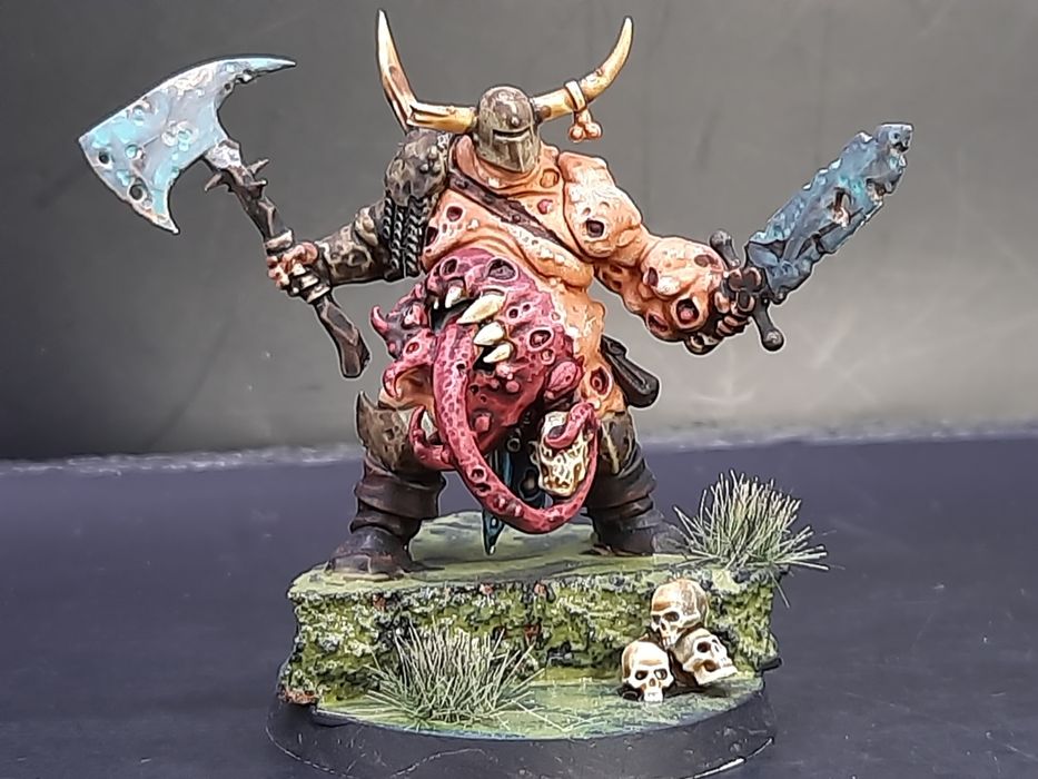 Warhammer Age Of Sigmar Putrid blightkings Maggotkin of Nurgle Pomalow