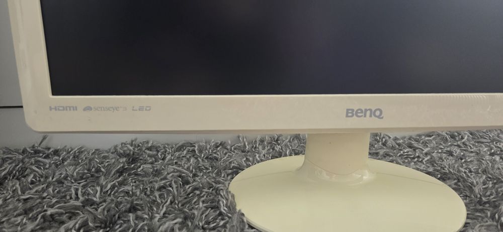 monitor BenQ biały