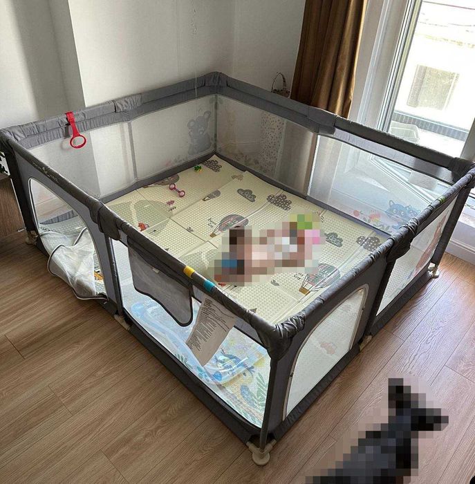 Манеж дитячий з воротами 150*180*69 см