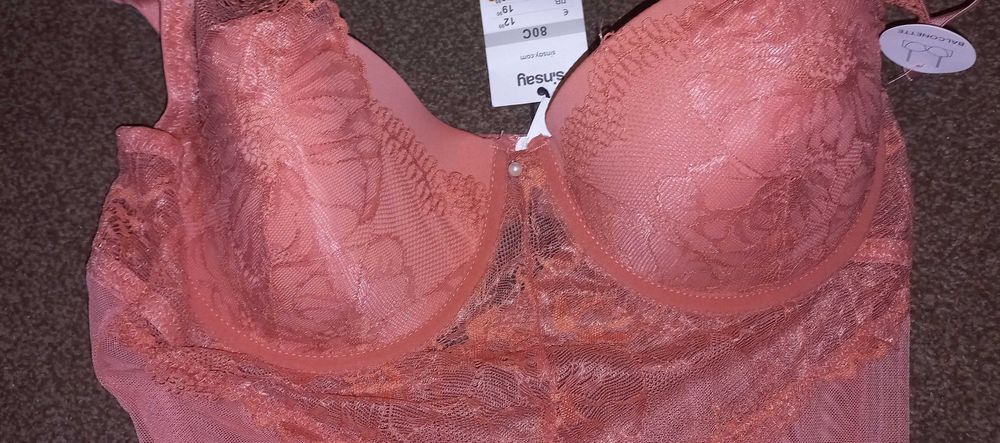 Body, Sinsay, 80 C, ciemny róż, nowe