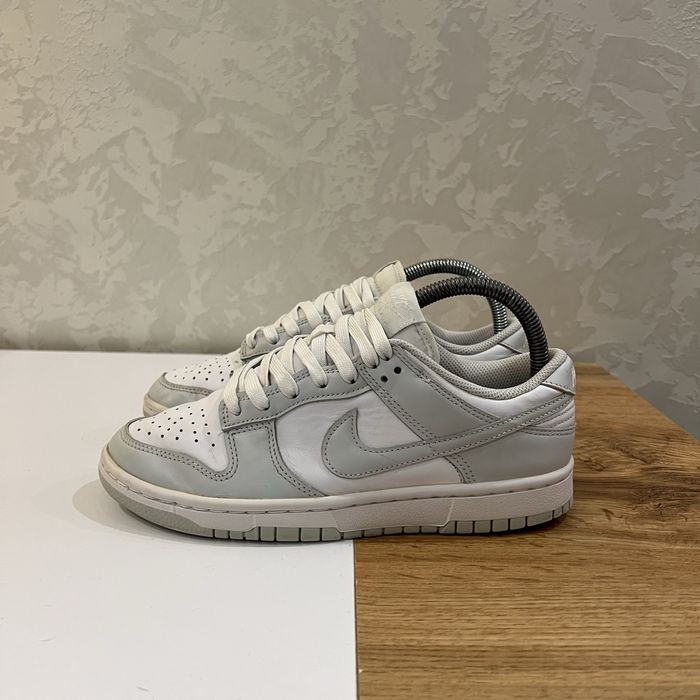 Nike Dunk Low White/Grey 38.5 розмір
