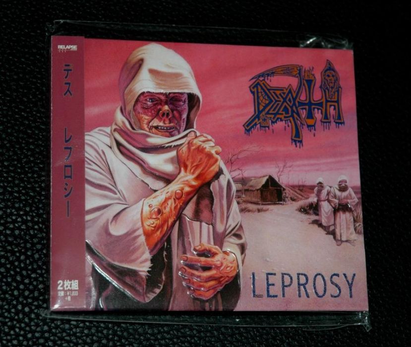 DEATH - Leprosy. 2014 Relapse. 2xCD.Slipcase. Japan. OBI.