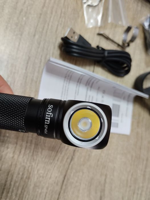 Подарок любому мужчине Sofirn SP40a 18650 1200LM магнит usb type-c