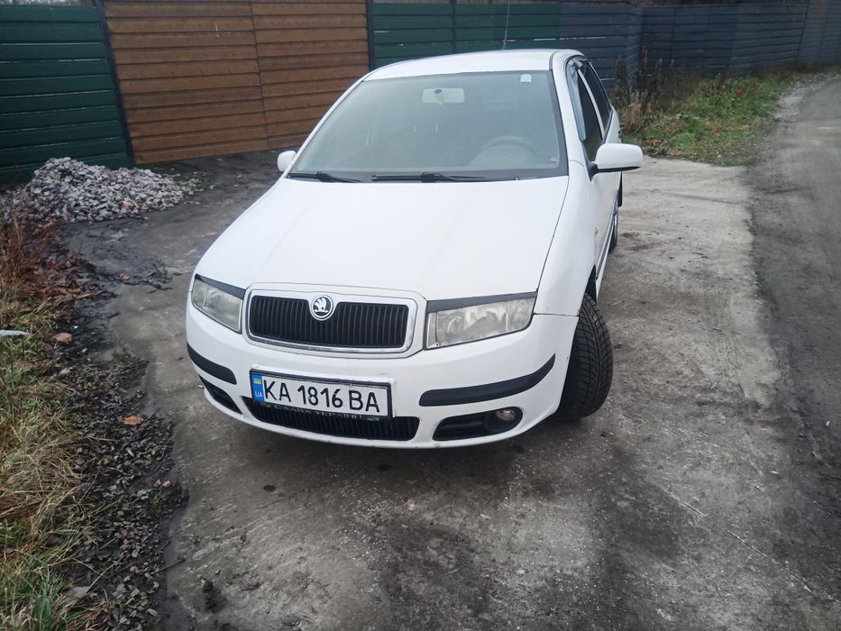 Шкода фабія 2006 1,4 газ 16кл