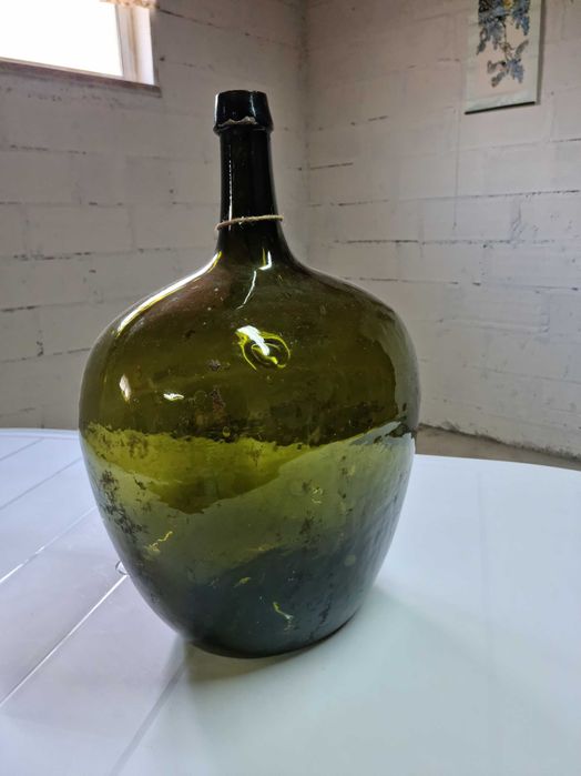 Garrafao de vidro - altura 52 cm (20 L) + oferta de um quadro