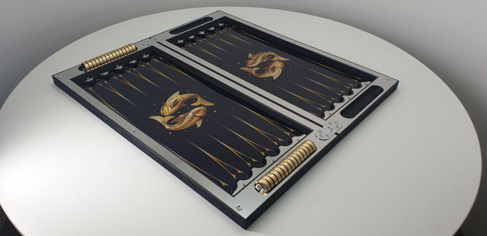 Нарды Премиум. Хай-тек. Подарок мужу, папе. Нарди Бренд Art-limit.