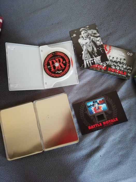 Edição especial em dvd caixa de metal "Battle Royale" (portes grátis)