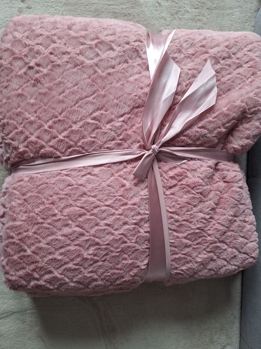 Narzuta Bedspread różowa 200x220