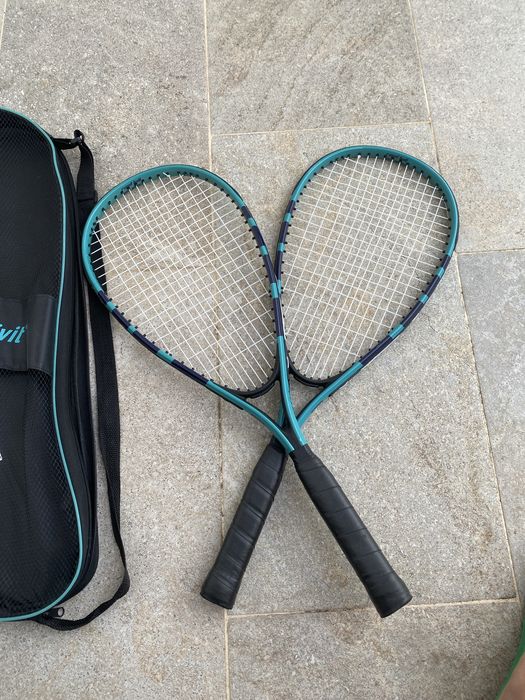 raquetes de badminton