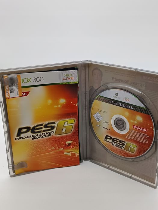 pes pro evolution soccer 6 microsoft xbox 360