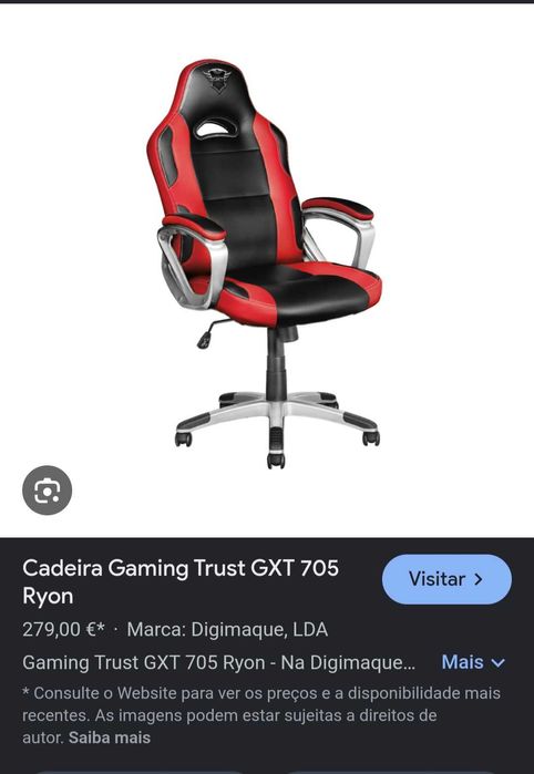 Cadeira Gaming Trust GTX 705 Ryon