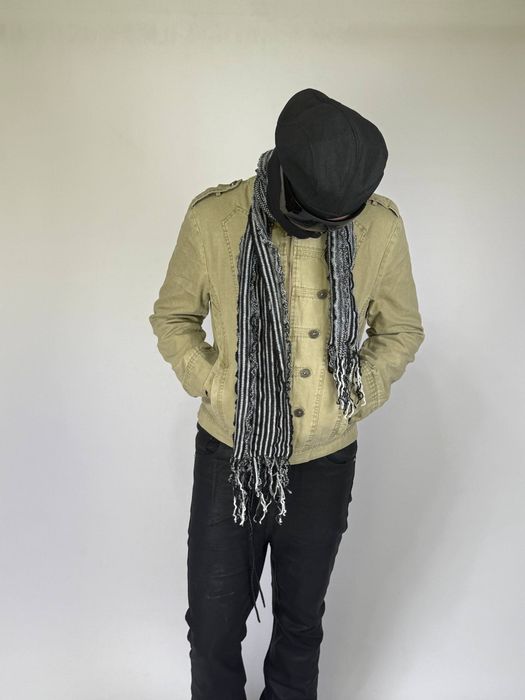 Jacket джекет green зелений джинсовка куртка на молнії архівна кастомна курточка custom inde zleeze slim опіум архів S M L XL