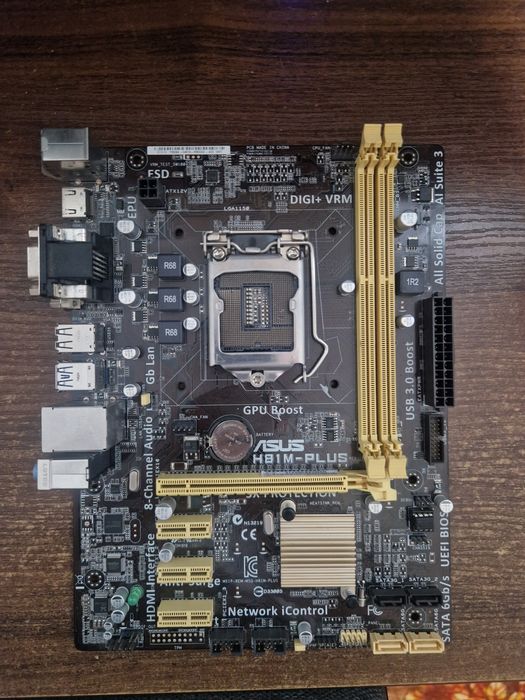 Материнская плата Asus H81M-K | s1150, Intel H81