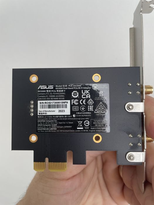 Wi-Fi адаптер AX3000 (Wi-Fi 6) для ПК