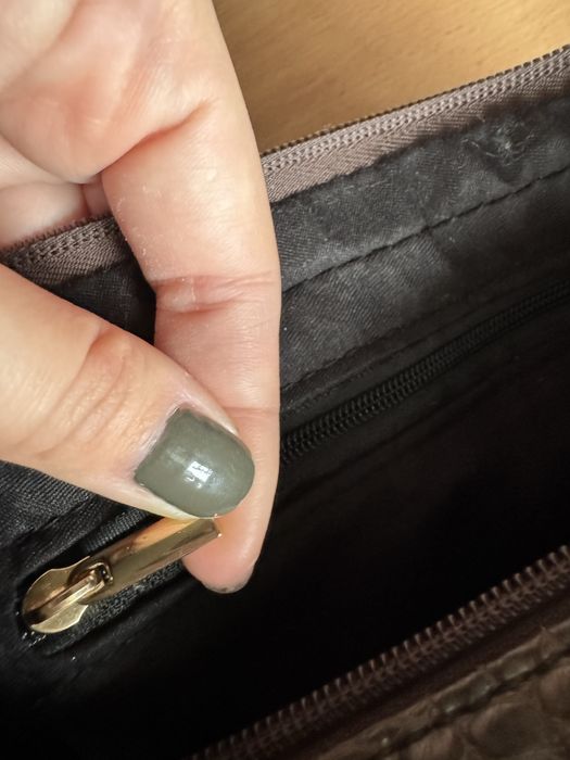 Міні сумочка в шоколадному кольрі