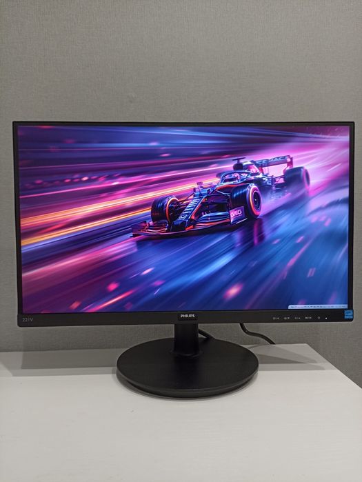 Монитор 22" дюйма игровой Philips 75 Гц VA LED FullHD HDMI монітор 22