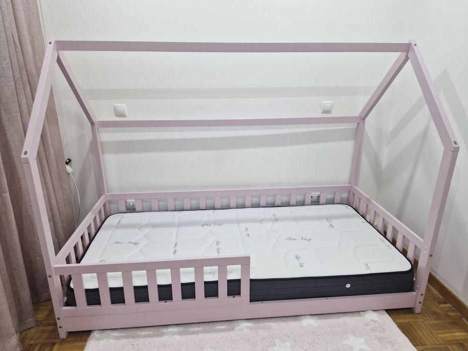 Cama montessori Rosa
