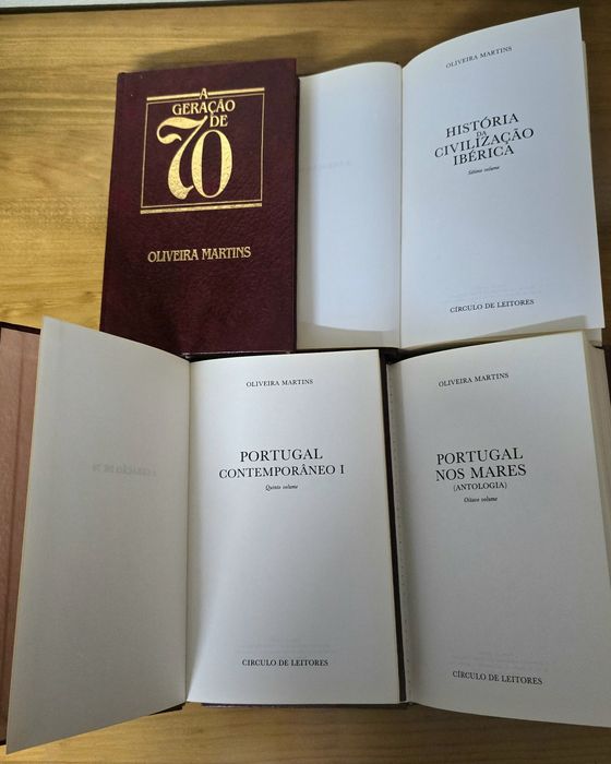 Livros Oliveira Martins