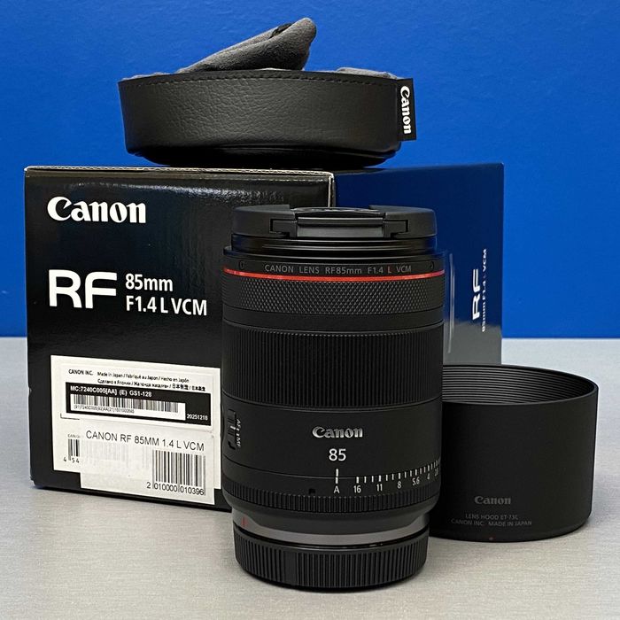 Canon RF 85mm f/1.4 L VCM | NOVA | 3 ANOS DE GARANTIA