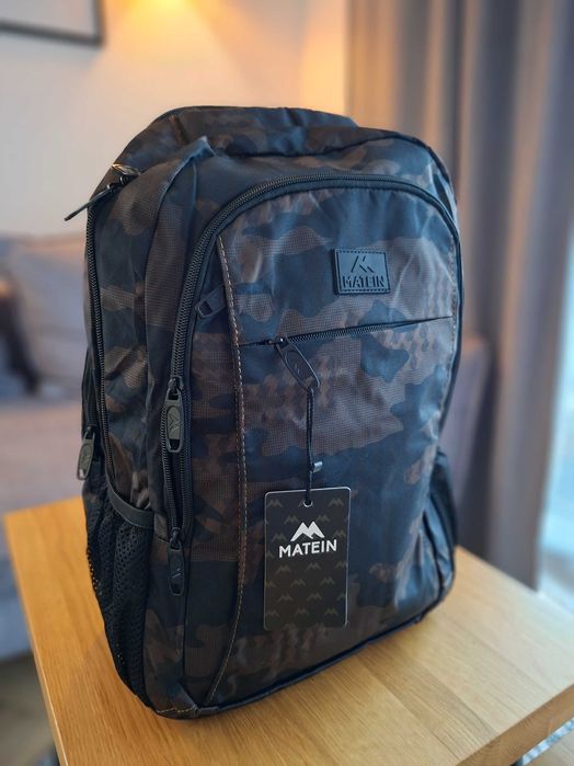 Plecak podróżny / ryanair MATEIN na laptopa 15,6" – USB