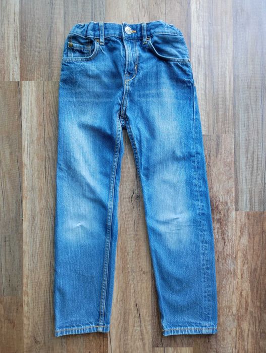 H&M spodnie jeansowe - r.122 ( 6-7 lat)