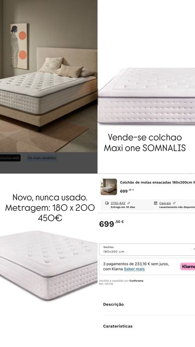Colchão ótimo e nunca usado