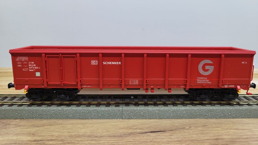 Tillig 76504 wagon węglarka Eanos DB SCHENKER na PKP H0 2010r. RARYTAS