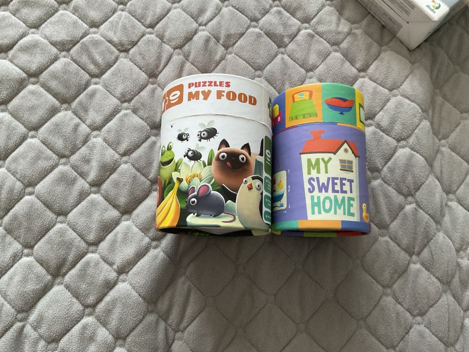 Пазли дитячі тварини та побут