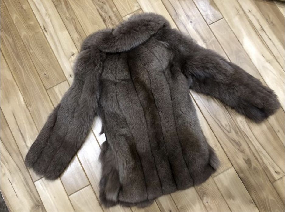 Шоколадна шуба фінський песець