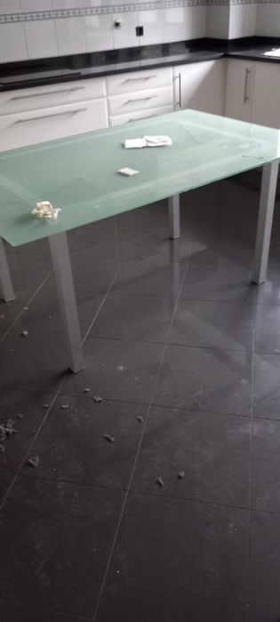 Mesa cozinha aluminium