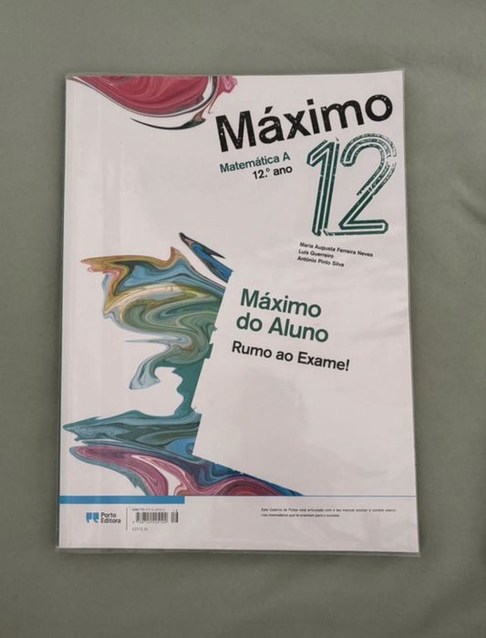 Caderno de atividades matemática A - máximo 12