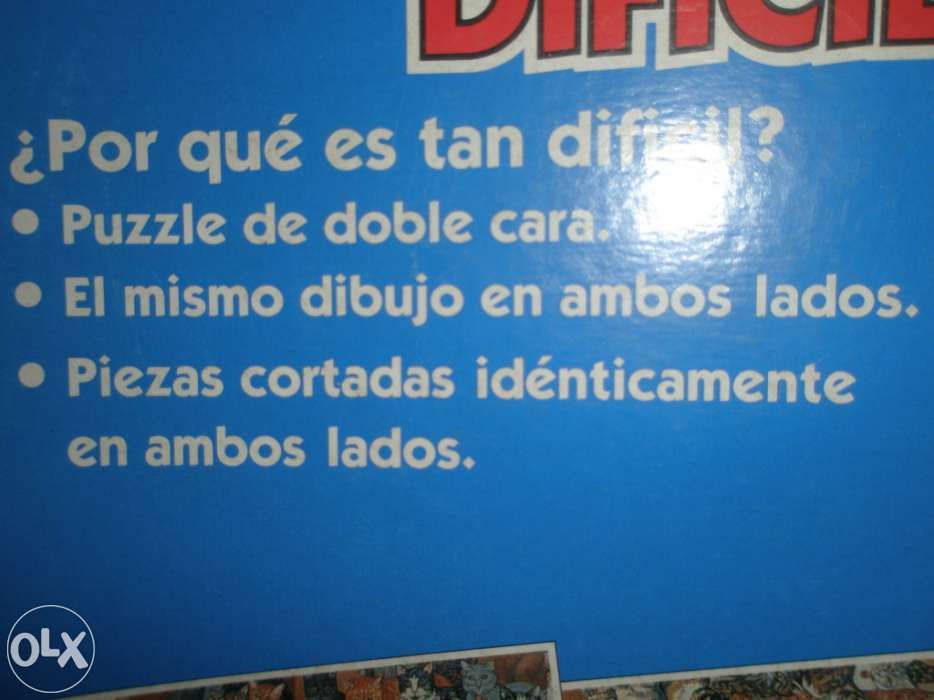 Puzzle com imagem dupla