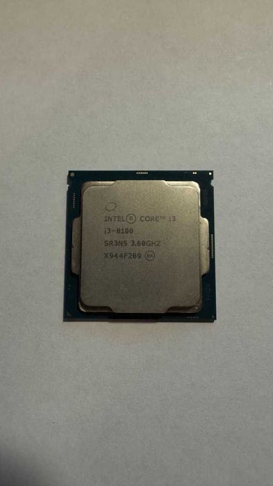 Intel Core i3 8100