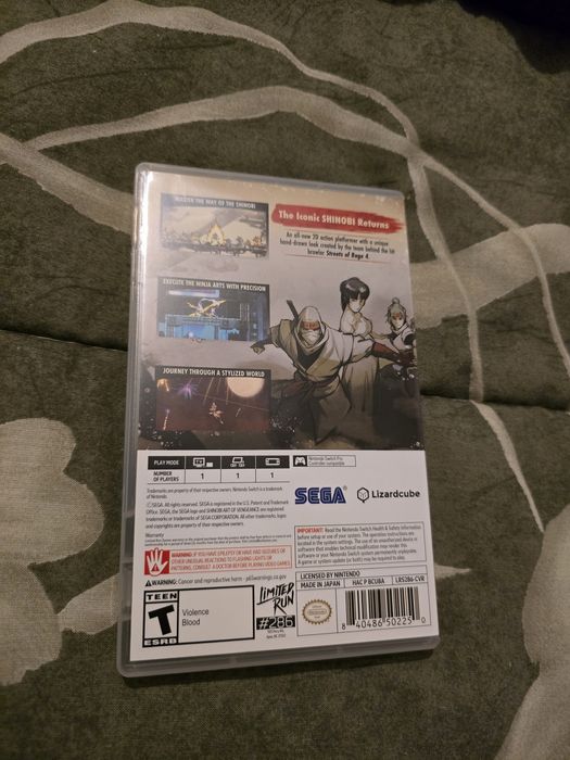 Jogo shinobi art of vengeance switch