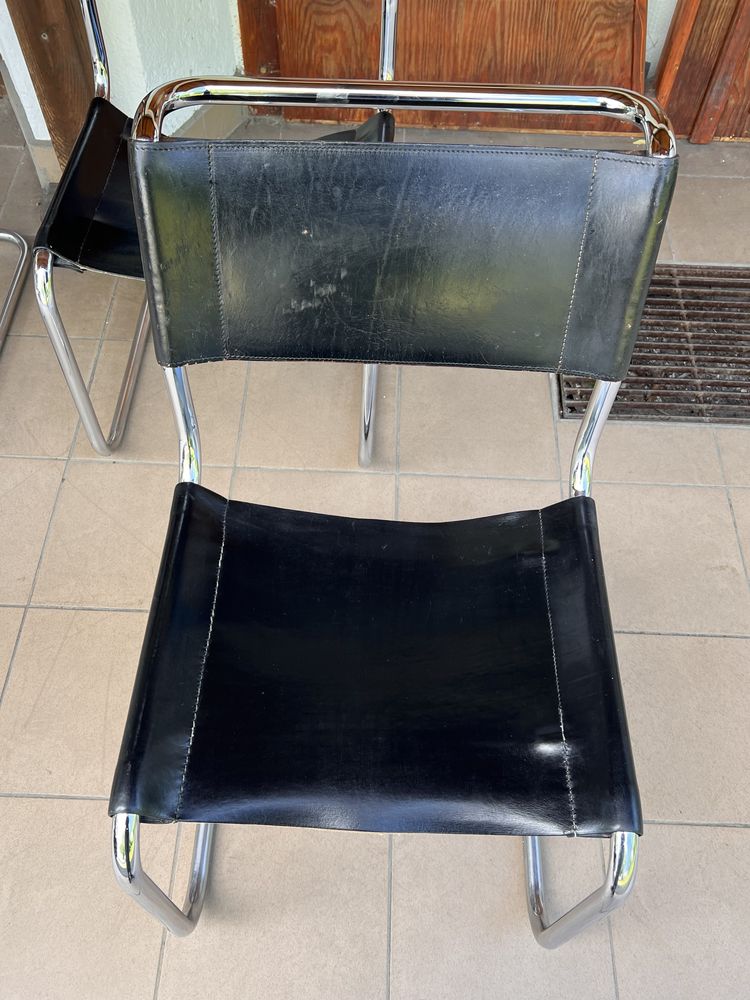 Thonet S33 Mart Stam, Bauhaus, krzesło 1 z 4