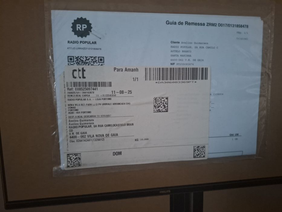 Monitor philips FHD com colunas incorporadas